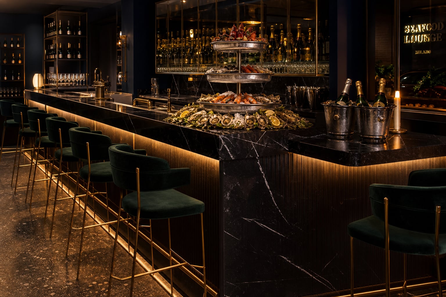 Raw bar serale